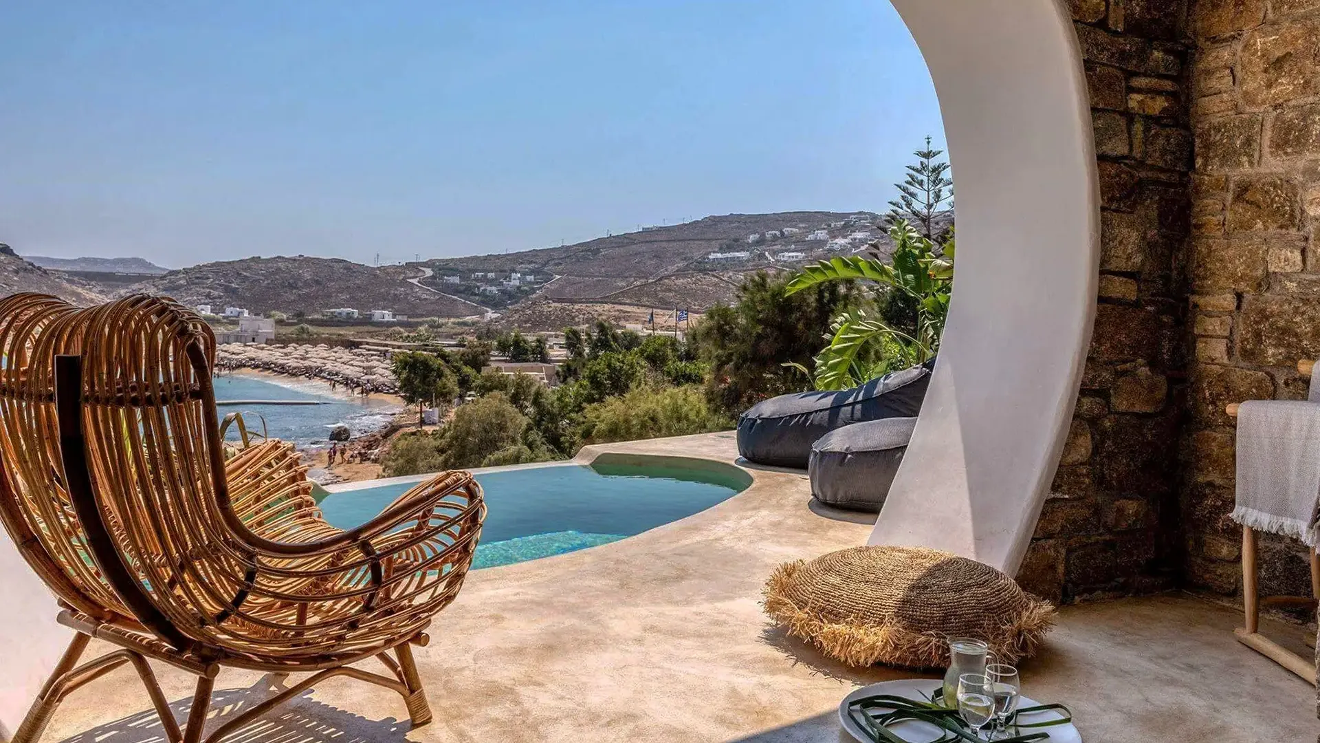 Panormos Village Mykonos | Executive Suite with Private Pool and Jacuzzi